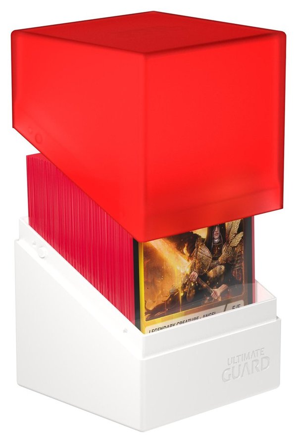 Boulder Deck Case 100+ Standardgröße - Rot/Weiß