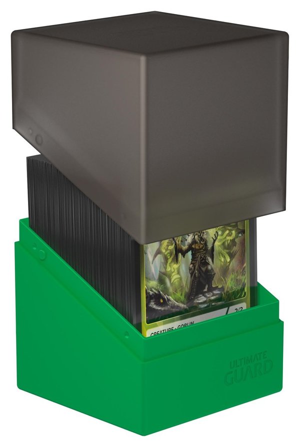 Boulder Deck Case 100+ Standardgröße - Schwarz/Grün