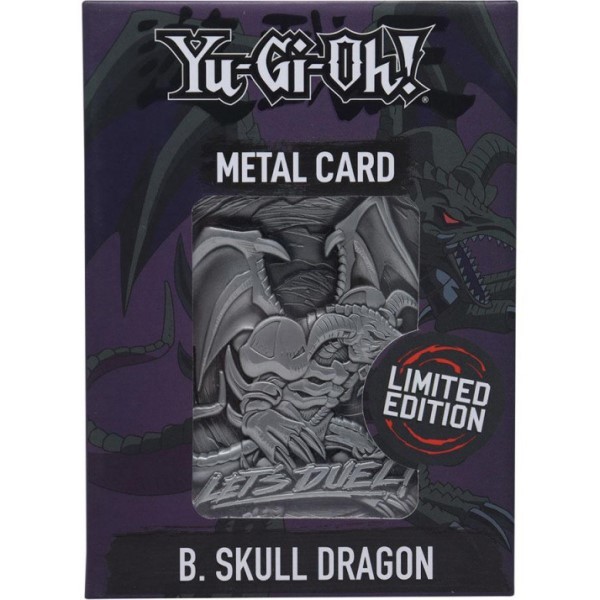 Limited Edition Metal Card - B. Skull Dragon