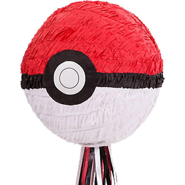 Pokemon Pull-Pinata Ball Papier / Plastik 27,3 x 27,9 x 27,3 cm