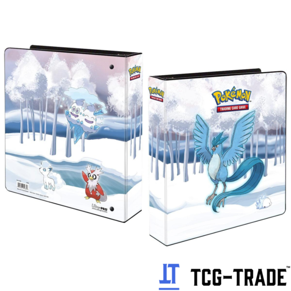 Pokémon Gallery Series Frosted Forest Arktos, Botogel, Alola Vulpix, Gelatwino Ringordner