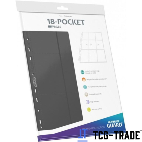 18-Pocket Pages Side-Loading (10) - Grau