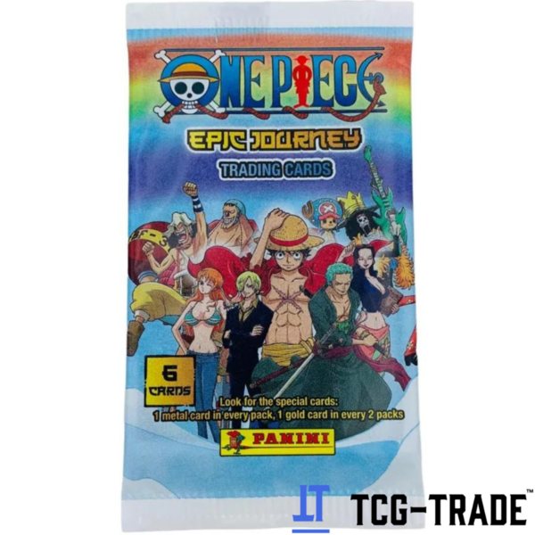 One Piece Trading Cards Flowpack mit 6 Cards