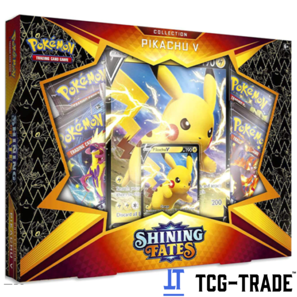 Pikachu V Shining Fates Kollektion Box - Englisch