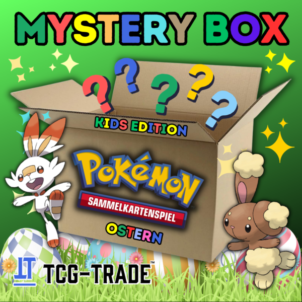 Pokemon Oster-Mystery Box - Kids Edition - Deutsch